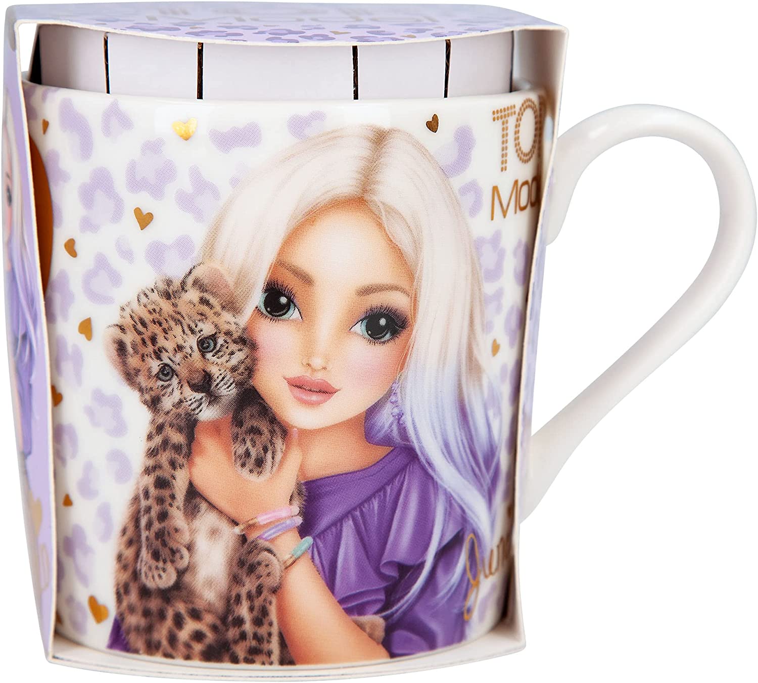 TOPModel Lilac Leo Love Mug