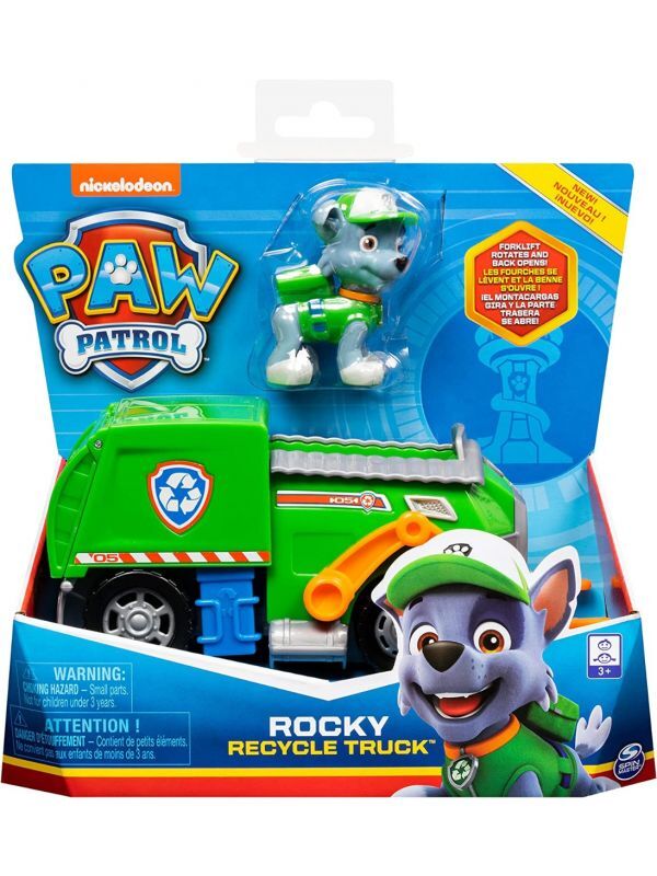 Paw Patrol Rocky’s Recycle Truck Vehicle