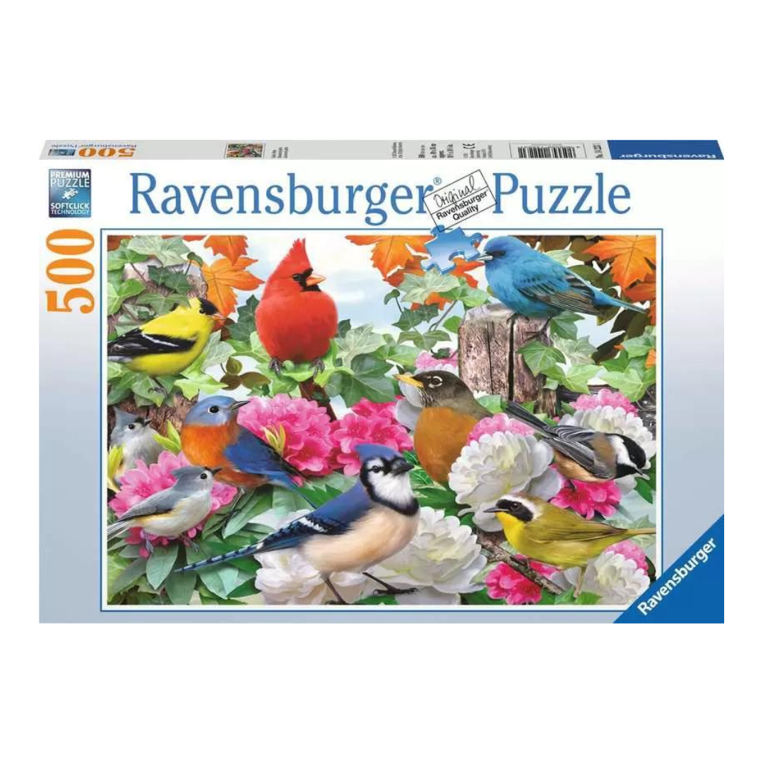 Ravensburger Garden Birds 500 Pc Jigsaw Puzzle