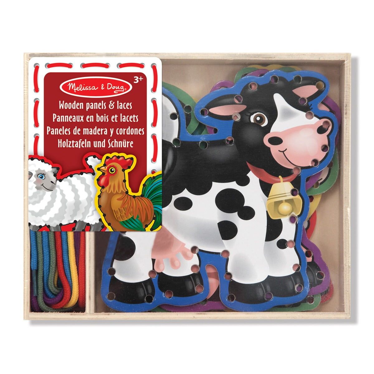 Melissa and Doug Lace Trace Farm Toys Toys At Foys