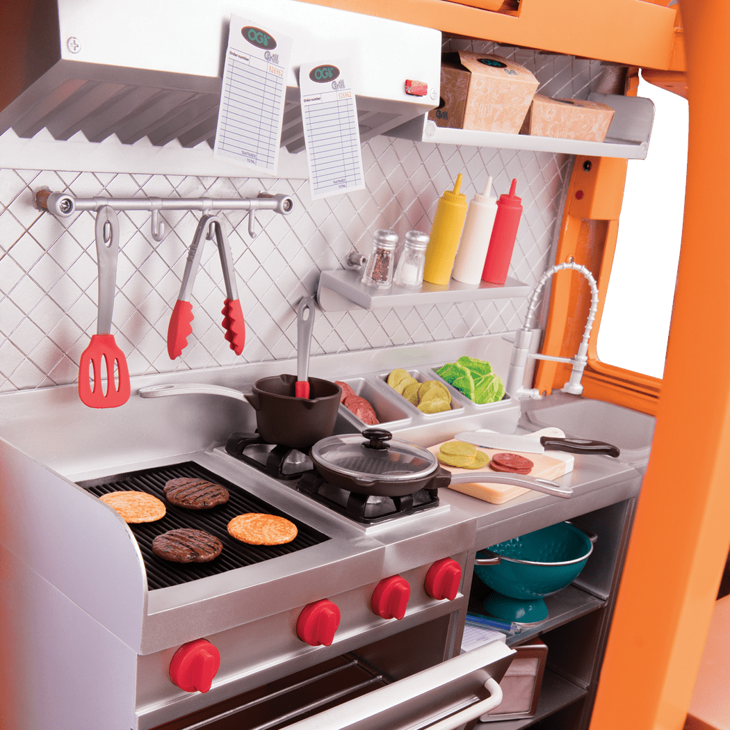 Our Generation Grill To Go Food Truck Toys At Foys