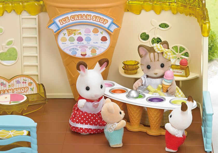 Sylvanian families ice cream parlour online