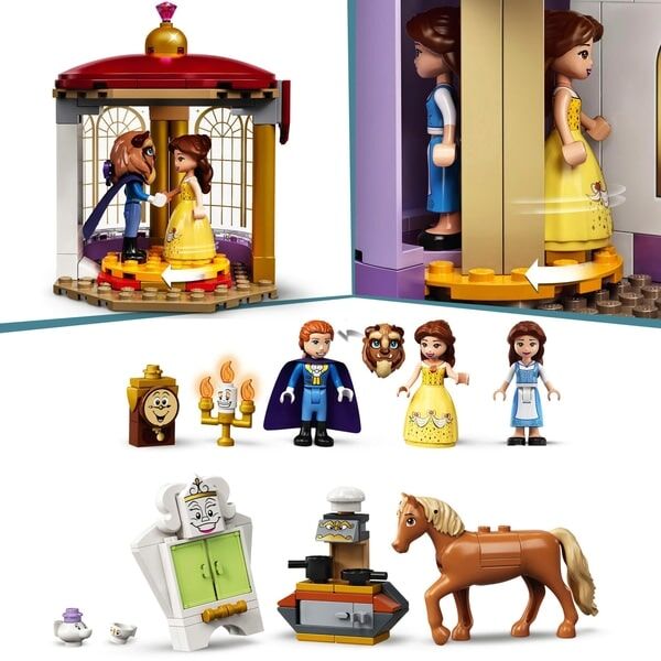 Disney Belle and the Beast’s Castle 43196 Building Toy outlet for Creative Fun