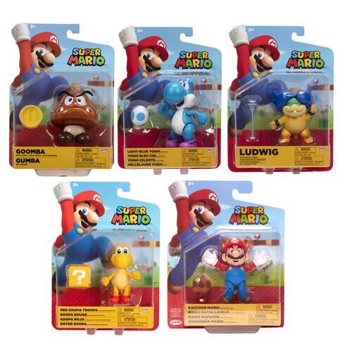 Nintendo Super Mario 4 Figure Assorted Toys At Foys