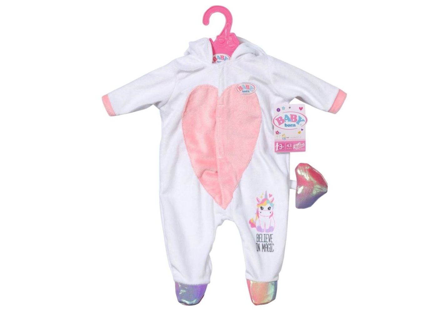 Baby born unicorn onesie uk store