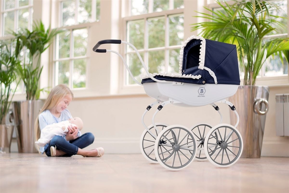 Chic Bella Rosa Windsor Carriage Pram Toys At Foys