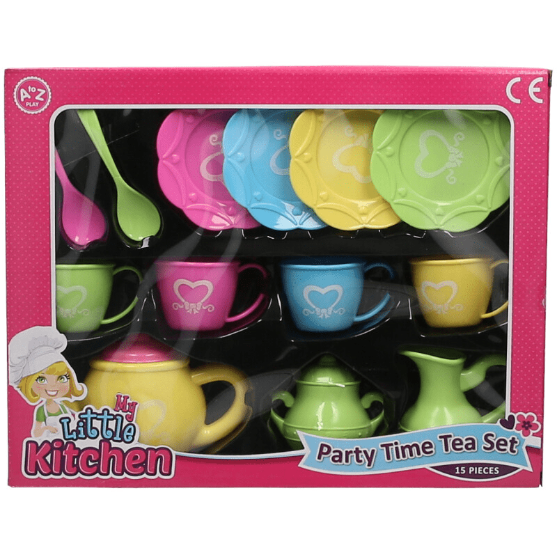 Children's plastic tea party set best sale
