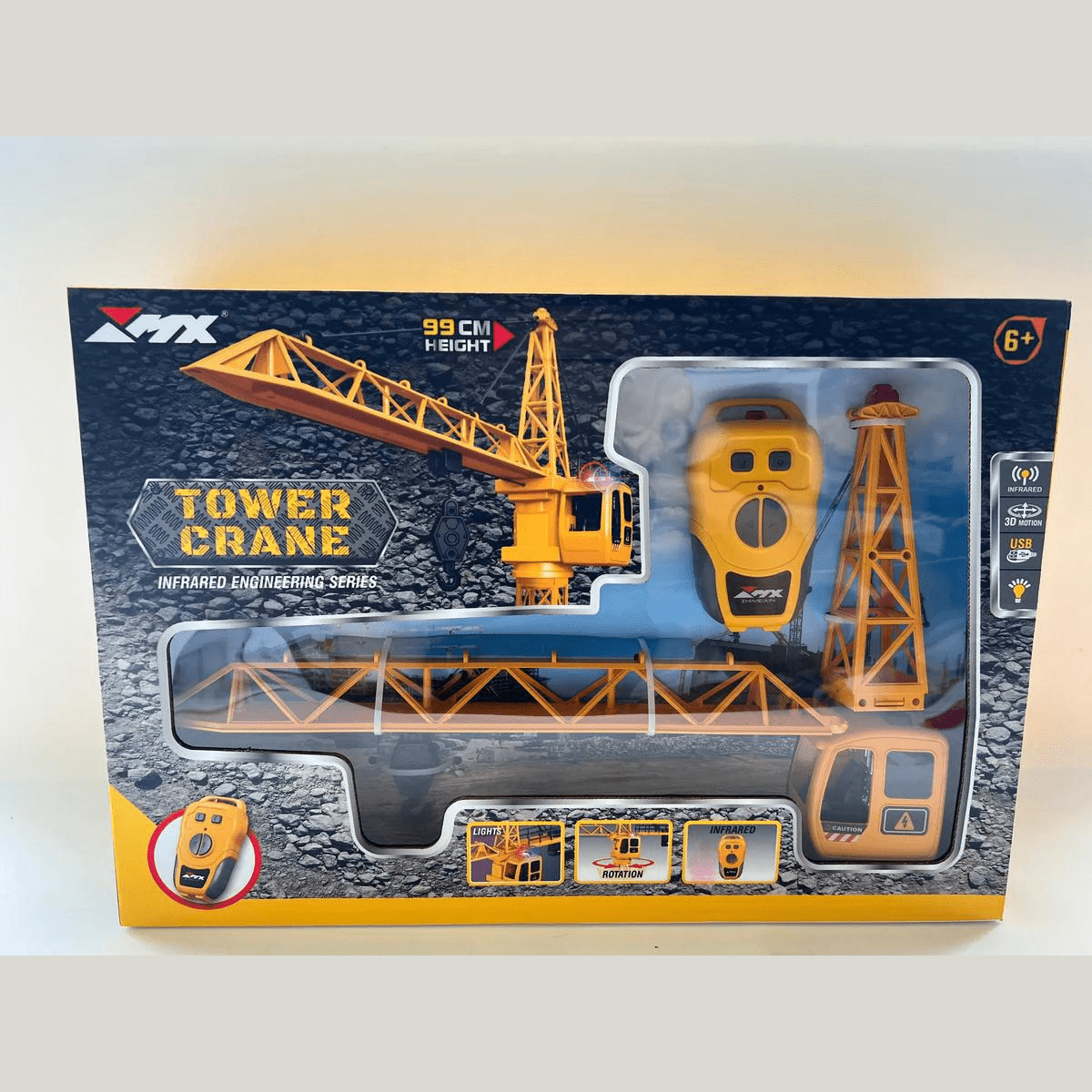 Remote control tower crane on sale